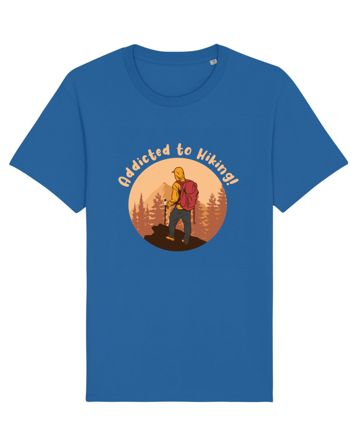 Tricou mânecă scurtă Unisex Rocker Royal Blue