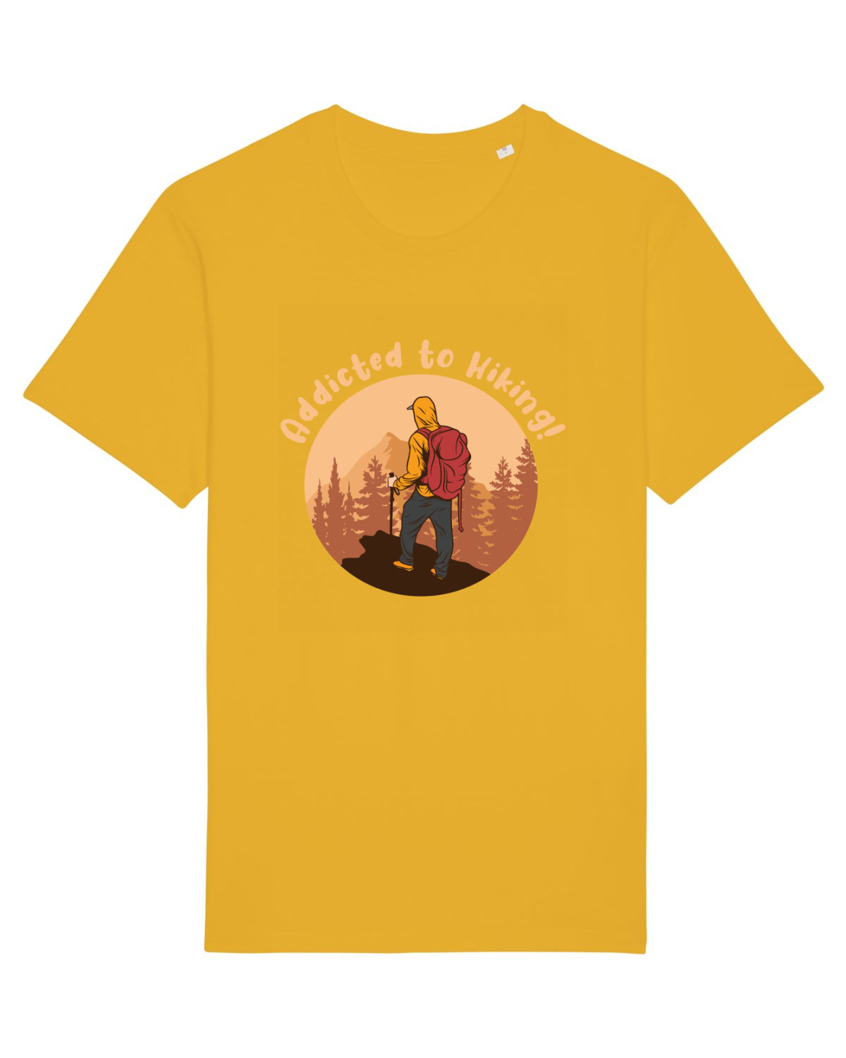 Tricou mânecă scurtă Unisex Rocker Spectra Yellow