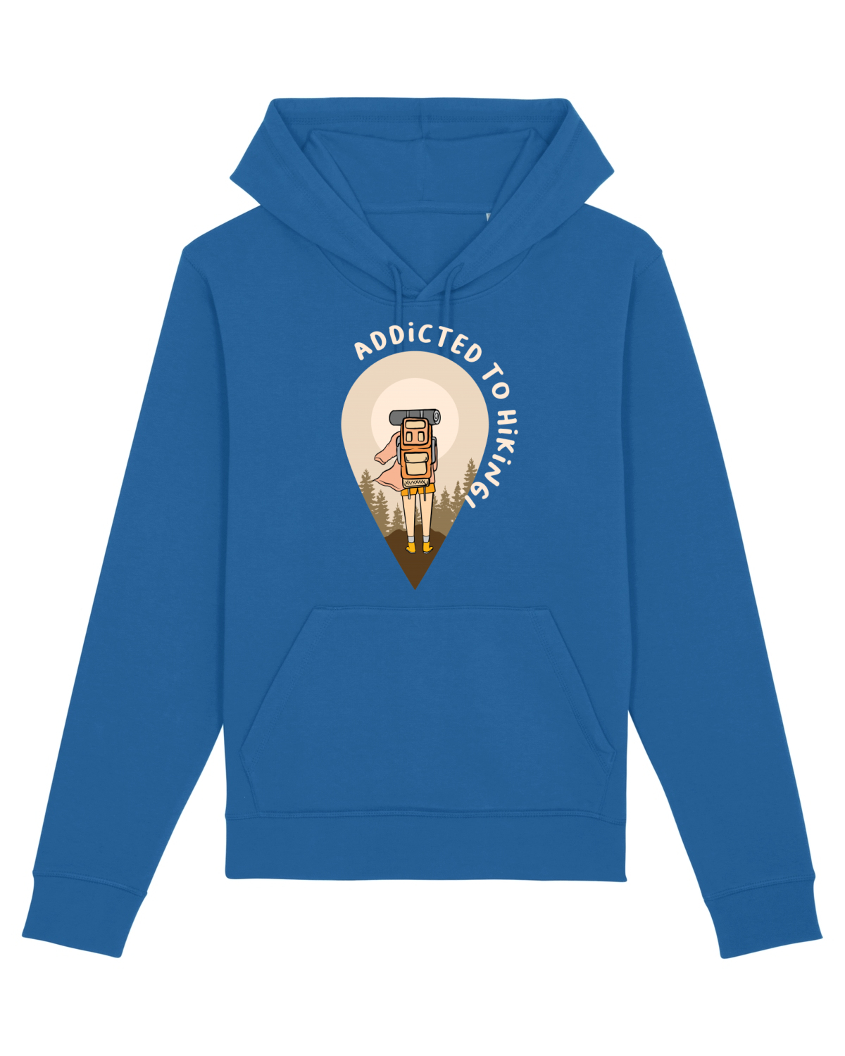 Hanorac Unisex Drummer Royal Blue
