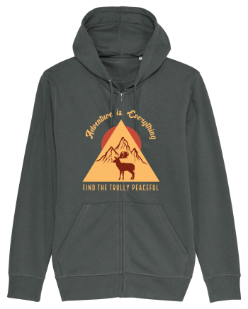 Adventure is Everything Find the Trully Peaceful Anthracite
