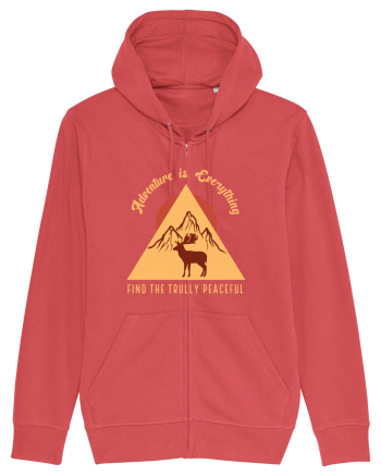 Adventure is Everything Find the Trully Peaceful Carmine Red