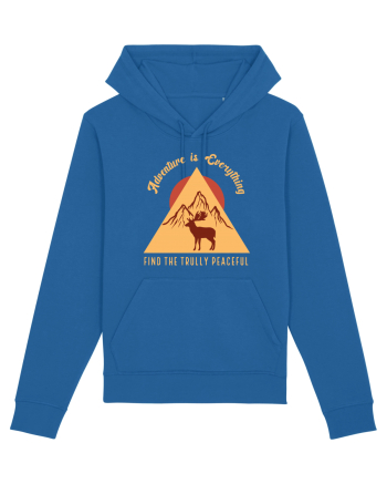 Adventure is Everything Find the Trully Peaceful Royal Blue