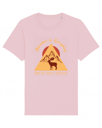 Adventure is Everything Find the Trully Peaceful Cotton Pink