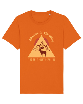 Adventure is Everything Find the Trully Peaceful Bright Orange