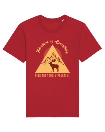 Adventure is Everything Find the Trully Peaceful Red