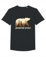 Adventure Sport! Tricou mânecă scurtă guler larg Bărbat Skater