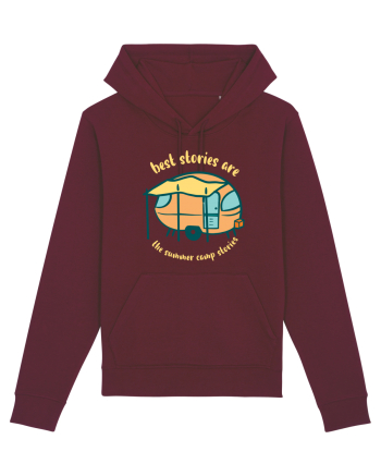 Best Stories are the Summer Camp Stories Burgundy