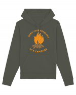 Burn Your Problems in a Campfire Hanorac Unisex Drummer