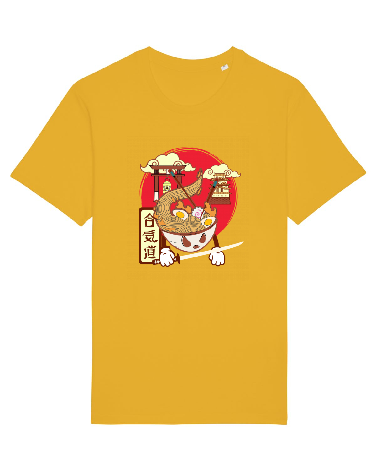 Tricou mânecă scurtă Unisex Rocker Spectra Yellow