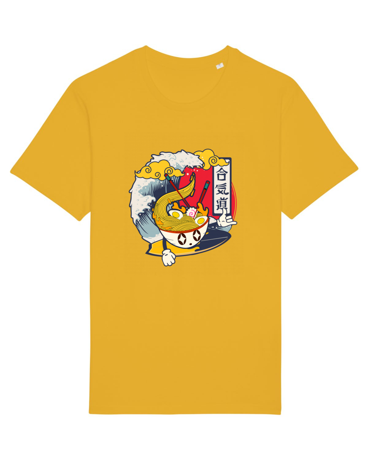 Tricou mânecă scurtă Unisex Rocker Spectra Yellow