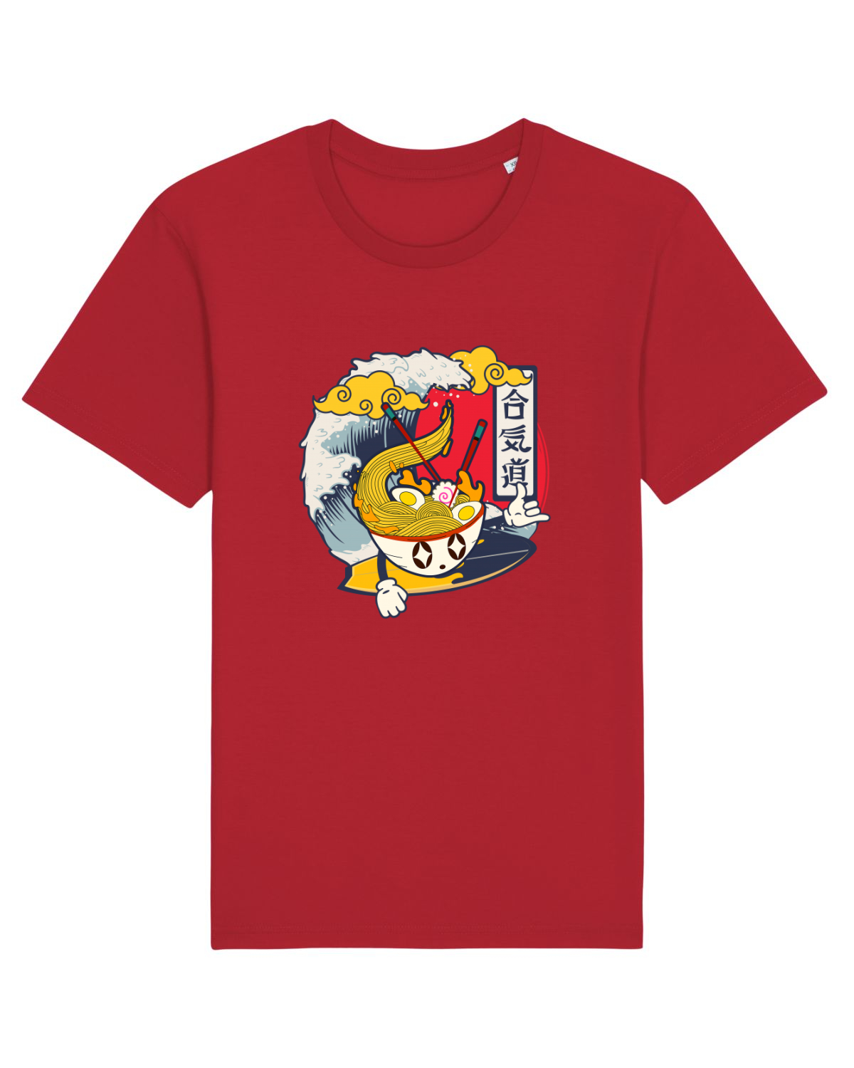 Tricou mânecă scurtă Unisex Rocker Red