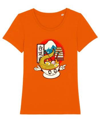Kawaii Ramen  Bright Orange