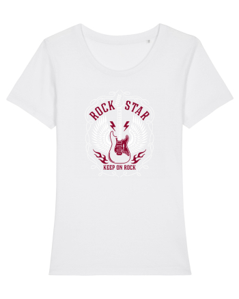 ROCK STAR White