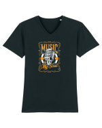MUSIC Tricou mânecă scurtă guler V Bărbat Presenter