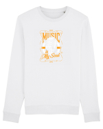 MUSIC Bluză mânecă lungă Unisex Rise