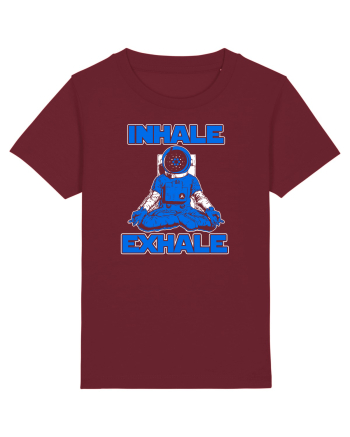 INHALE EXHALE Burgundy