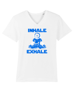 INHALE EXHALE Tricou mânecă scurtă guler V Bărbat Presenter