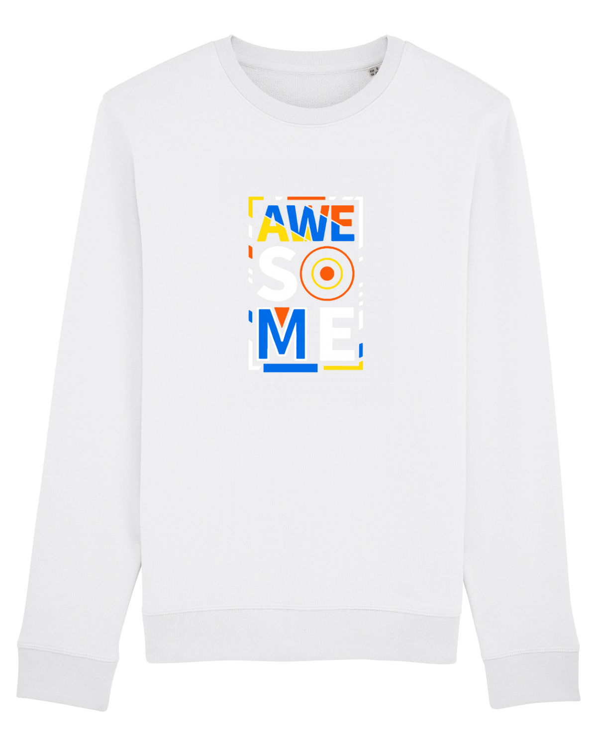 Bluză mânecă lungă Unisex Rise White