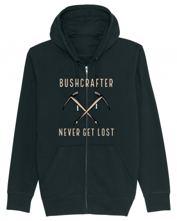 Bushcrafter Never Get Lost Black