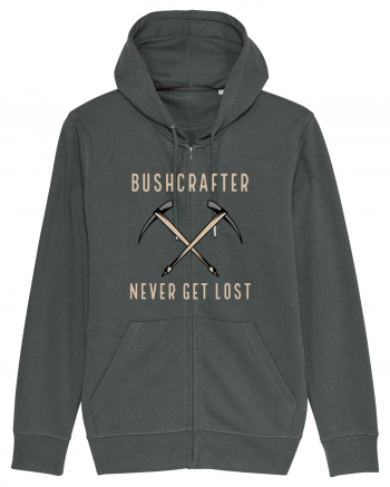 Bushcrafter Never Get Lost Anthracite