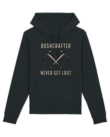 Bushcrafter Never Get Lost Black