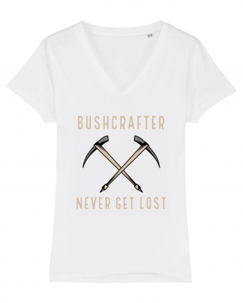 Bushcrafter Never Get Lost White
