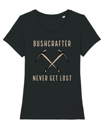 Bushcrafter Never Get Lost Black