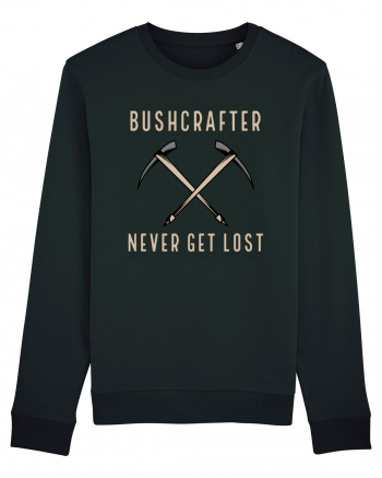 Bushcrafter Never Get Lost Black
