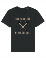 Bushcrafter Never Get Lost Tricou mânecă scurtă Unisex Rocker