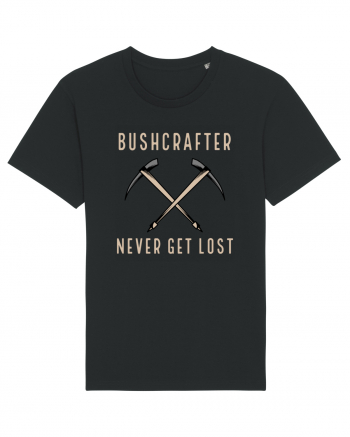 Bushcrafter Never Get Lost Black