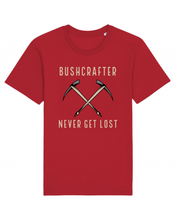 Bushcrafter Never Get Lost Red