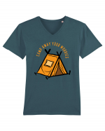 Camp Away Your Worries Tricou mânecă scurtă guler V Bărbat Presenter