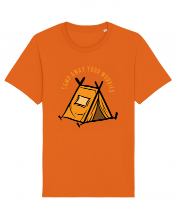 Camp Away Your Worries Bright Orange