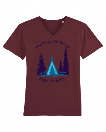 Camp Will Bring You Back to Life! Burgundy