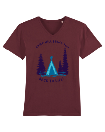 Camp Will Bring You Back to Life! Burgundy