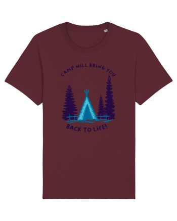 Camp Will Bring You Back to Life! Burgundy