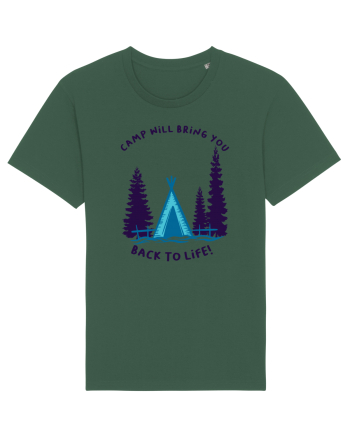 Camp Will Bring You Back to Life! Bottle Green