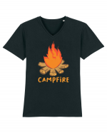 Campfire Tricou mânecă scurtă guler V Bărbat Presenter