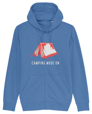 Camping Mode On Bright Blue
