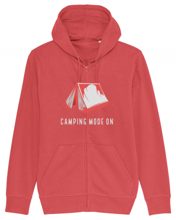 Camping Mode On Carmine Red