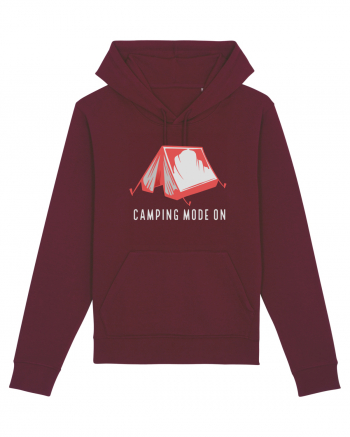 Camping Mode On Burgundy