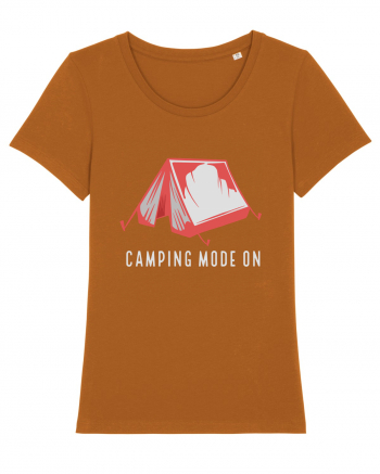 Camping Mode On Roasted Orange