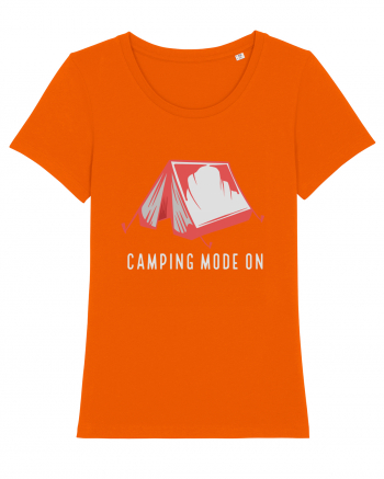 Camping Mode On Bright Orange