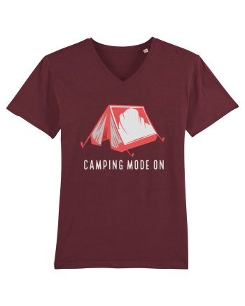 Camping Mode On Burgundy