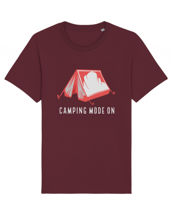 Camping Mode On Burgundy