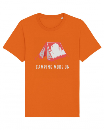 Camping Mode On Bright Orange