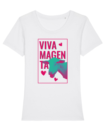 vivamagentaaa White