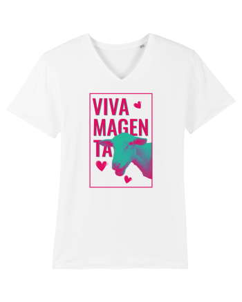 vivamagentaaa White