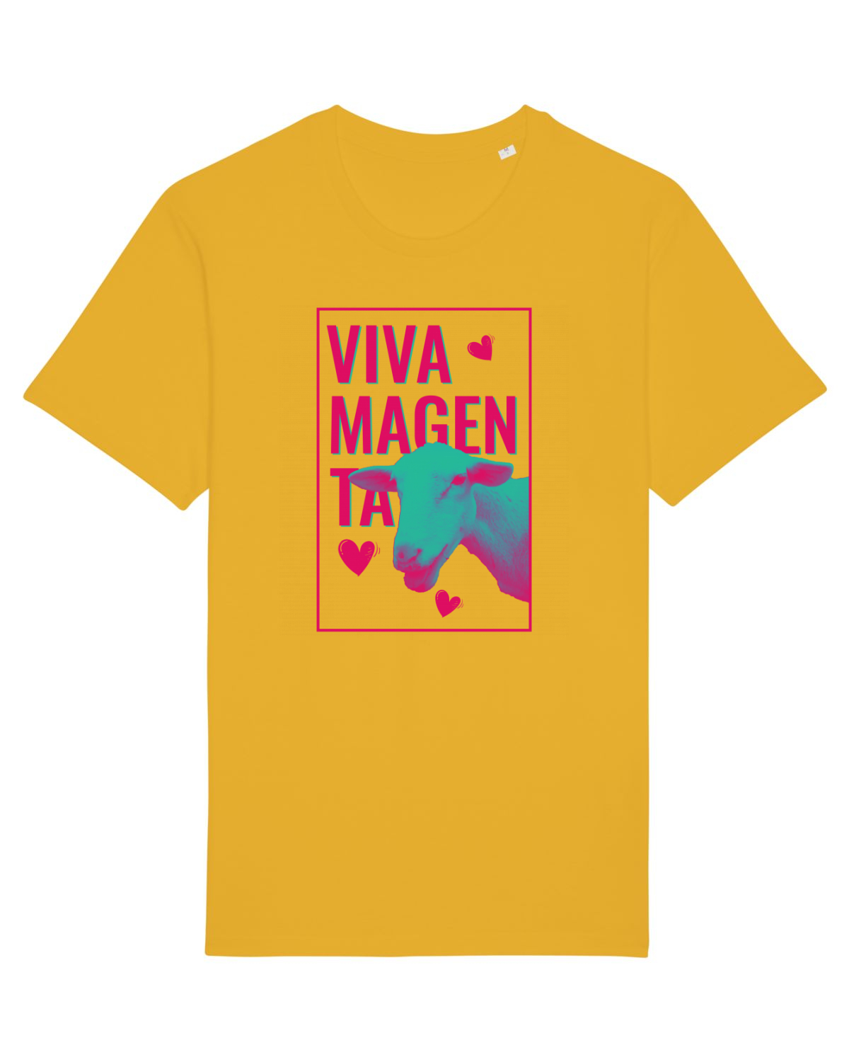 Tricou mânecă scurtă Unisex Rocker Spectra Yellow