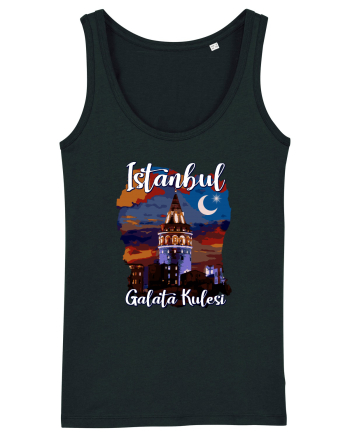 Istanbul Galata Kulesi Black